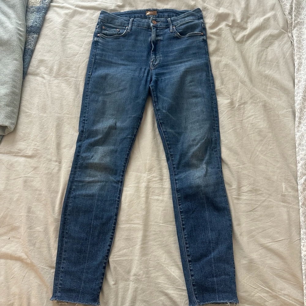 Mother Women's Blue Jeans